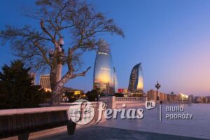 Baku, Flame Tower, Azerbejdżan