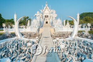 Biała Świątynia, Wat Rong Khun, Tajlandia