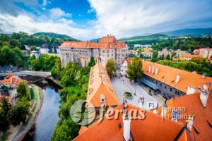 Czeski Krumlov-zamek, Czechy