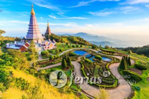 Doi Inthanon w Chiang Mai, Tajlandia