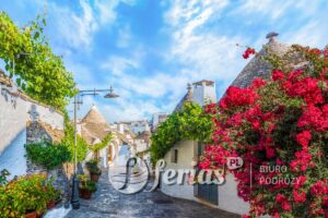 Domy Trulli w Alberobello, Włochy