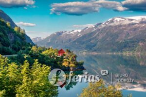 Fiord Hardangerfjord, Norwegia