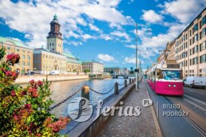Geteborg, ulice miasta, Szwecja