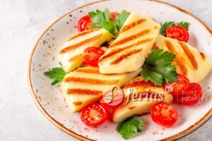 Grillowany ser halloumi Cypr