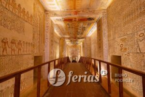 Grobowiec Ramzesa VI w Dolinie Królów. Luksor. Egipt