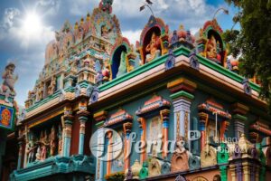 Hinduska świątynia, Puducherry, Indie