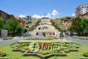 Kaskada. Erywań, Armenia