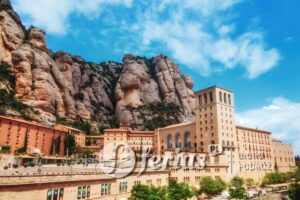Klasztor Monserrat w Katalonii, Hiszpania