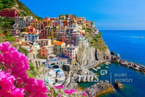 Malownicza miejscowość Manarola, Cinque Terre, Włochy