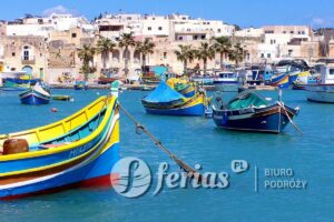 Malta, kolorowe łodzie