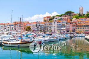 Marina w Cannes, Francja