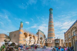 Minaret Islam-Khoja, Chiwa, Uzbekistan