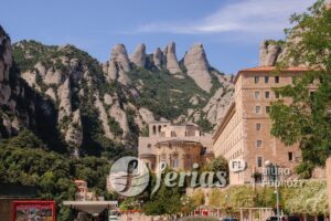 Klasztor Monserrat w Katalonii, Hiszpania