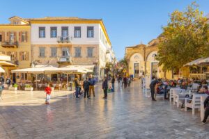 Nafplio, stare miasto, Grecja