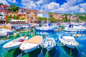 Opatija wybrzeże, Chorwacja, Istria