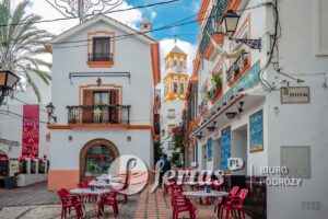 Plaza Altamirano w Marbelli, Andaluzja, Hiszpania
