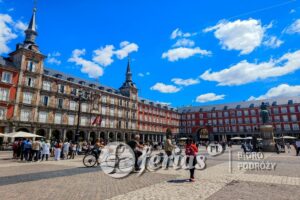 Plaza Mayor w Madrycie, Hiszpania
