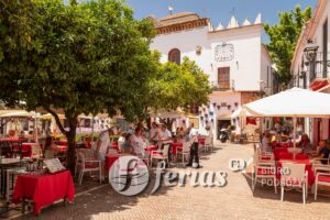 Plaza de los Naranjos w Marbelli, Hiszpania