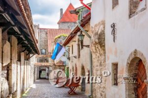 Przejście świętej Katarzyny na Starym Mieście, Tallin, Estonia
