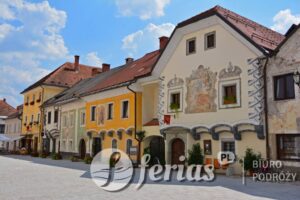 Radovljica stare miasto, Słowenia