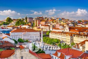 Rossio Plac w Lizbonie, Portugalia