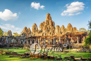Świątynia Bayon w Angkor Thom, Kambodża