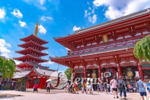 Świątynia Sensoji w Asakusa, Tokio Japonia