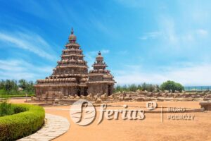 Świątynia brzegowa w Mahabalipuram,Indii