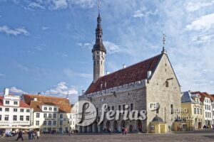 Tallinn, ratusz, Estonia
