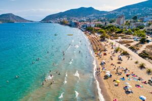 Tolo plaża, Grecja