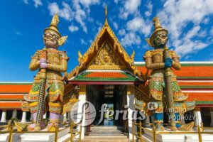 Wat Phra Kaew, Bangkok, Tajlandia