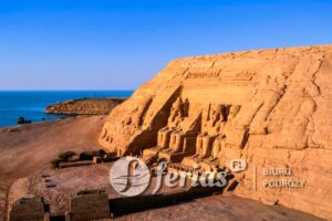 Wielka świątynia Abu Simbel i Jezioro Nasera, Egipt