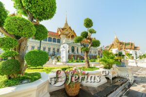 Wielki Pałac Królewski w Bangkoku-Tajlandia