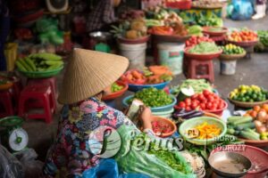 Wietnamski sprzedawca