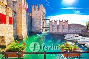 Zamek Rocca Scaligera, Sirmione, Włochy