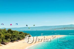 Zlatni Rat, wyspa Brač, Chorwacja