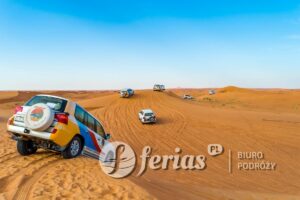 Jeep safari w Dubaju